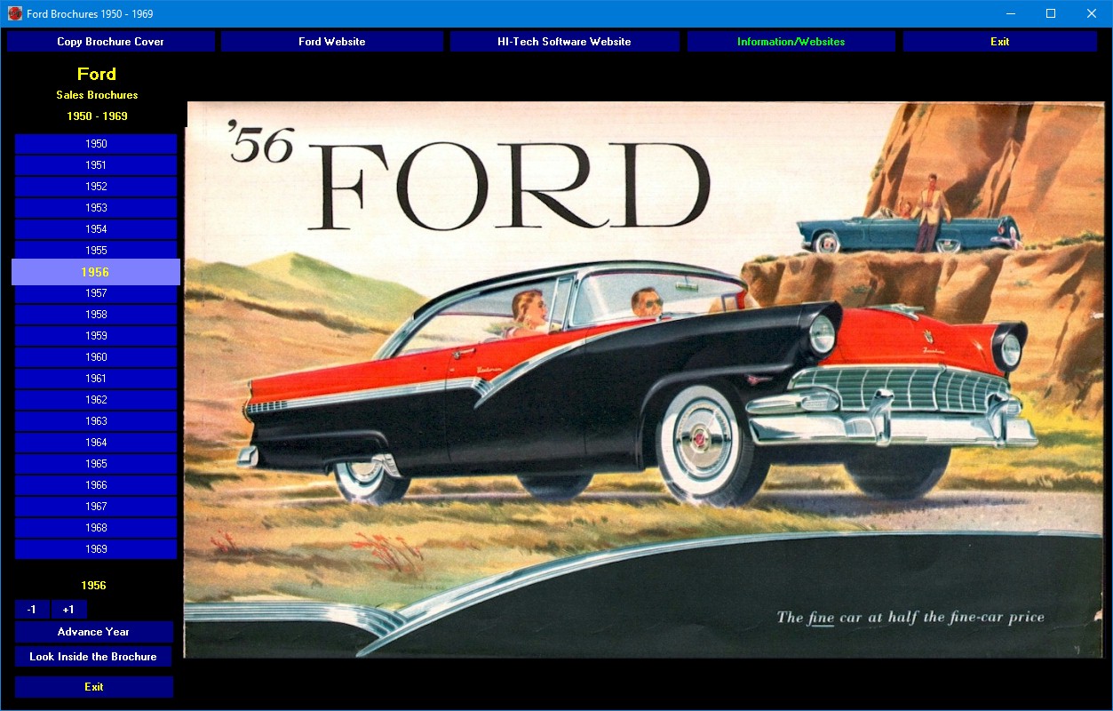 Ford Sales Brochures